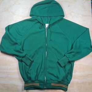 Vintage 80s-90s Polar Fleece Hoodie Men's Size XL Made In USA Fortell Polyester